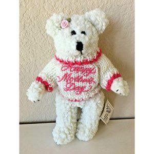 Berkeley Designs 8'' Happy Mother's Day Bear With Sweater Plush Stuffed Animal